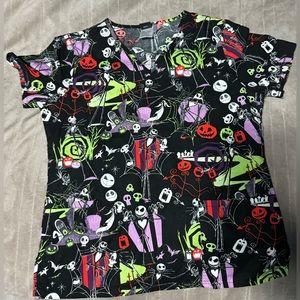 Nightmare before Christmas scrubs